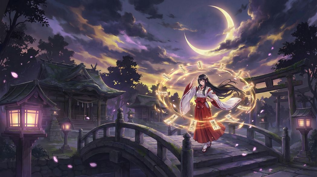 蜜桃传媒动漫-巫女神乐祭